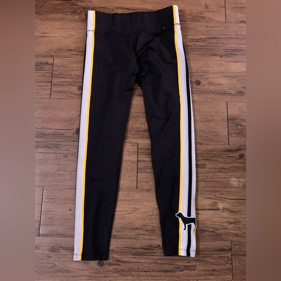 PINK VS YELLOW PUP TSHIRT/ COZY LEGGINGS OUTFIT SET S - Picture 6 of 8